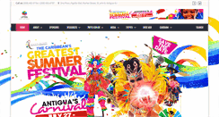 Desktop Screenshot of antiguacarnival.com